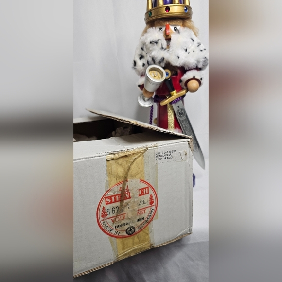Steinbach King Arthur of Camelot Nutcracker 3409/10000 18" Ltd Edition - Picture 11 of 12